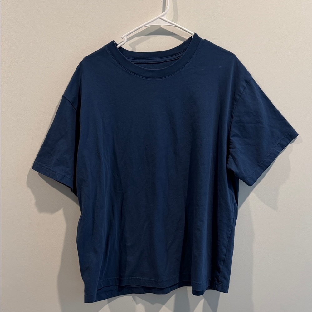 Navy Blue Boxy Men’s T-Shirt